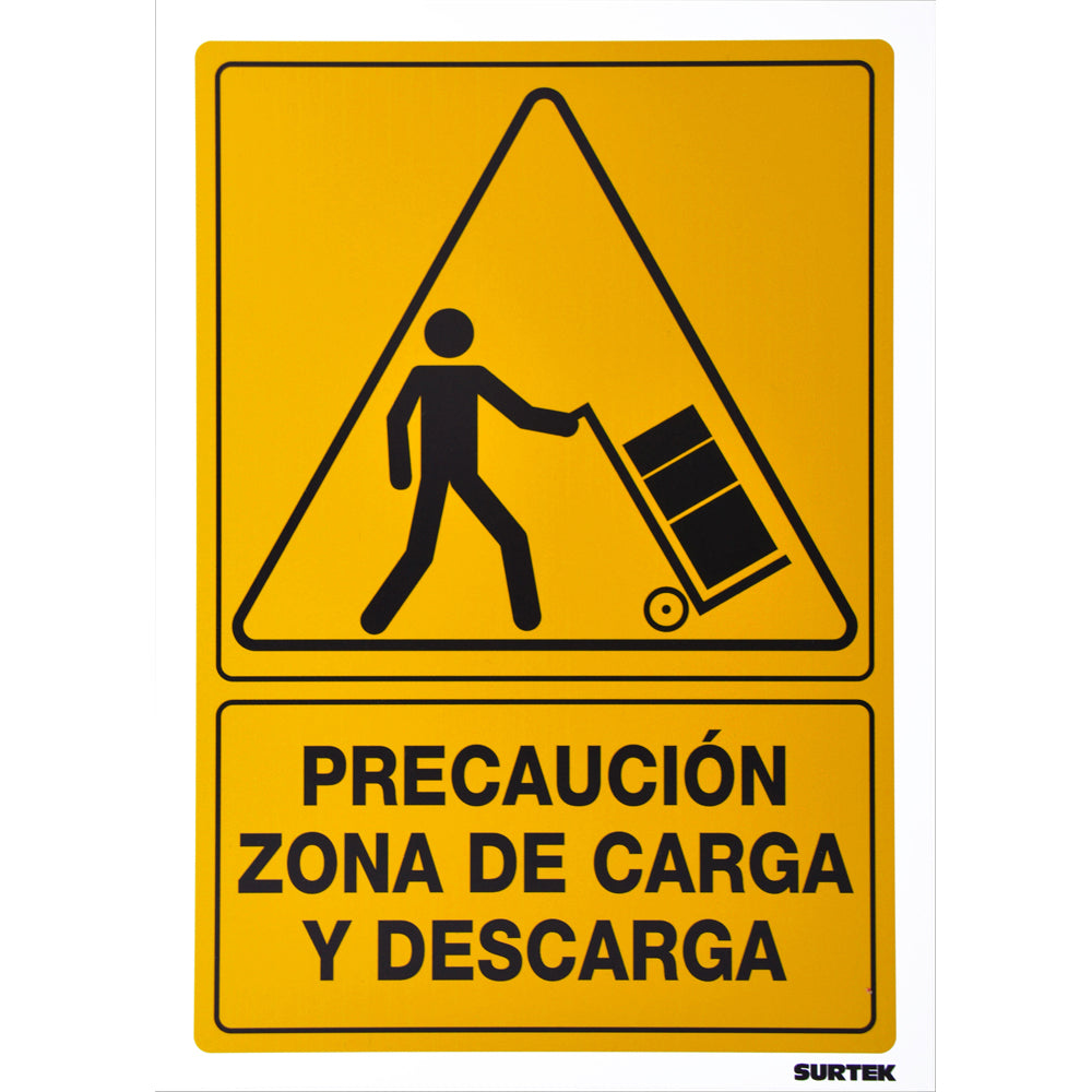 Señal "Zona carga y descarga" Surtek