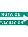 Señal "Ruta de evacuación" der Surtek