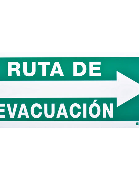 Señal "Ruta de evacuación" der Surtek
