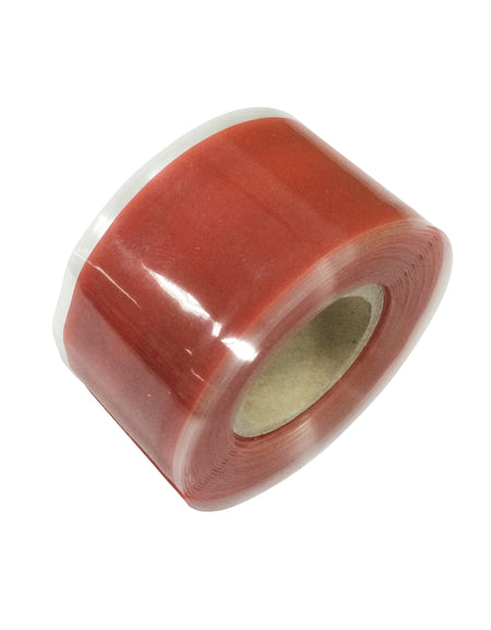 Cinta de silicón de autofusión, 1" x 3m color rojo Urrea