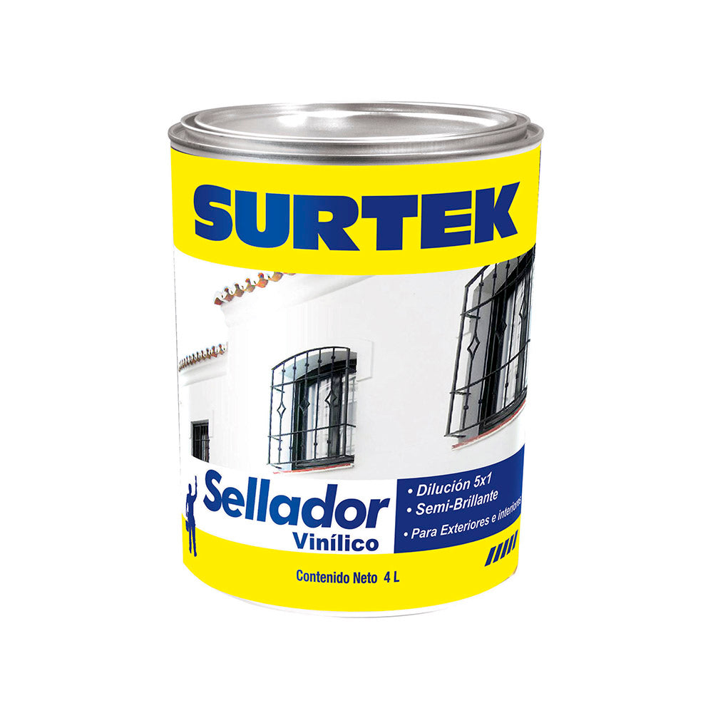 Sellador vinílico 4lt Surtek