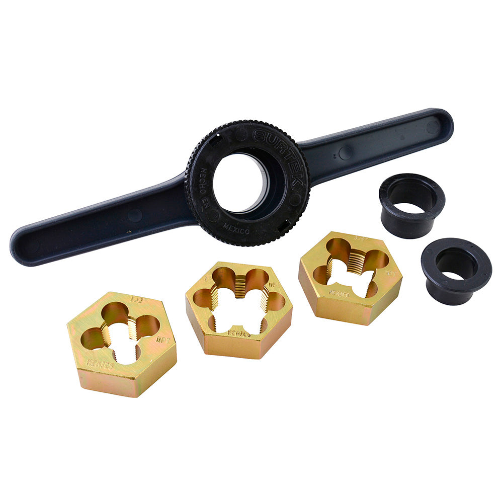 Tarraja para tubo PVC 1/2-1" Surtek