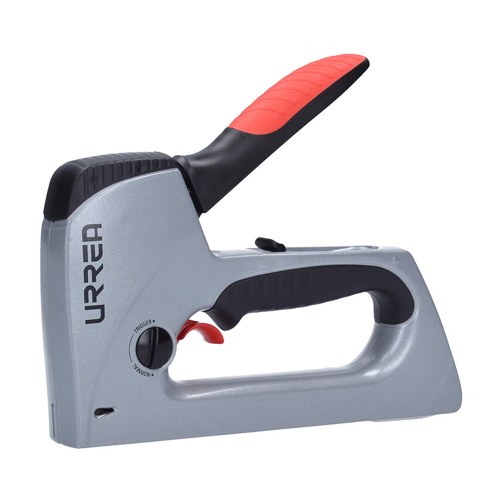 Urrea Herramientas UEC31 Engrapadora Clavadora Manual Tipo Pistola, 3 en 1