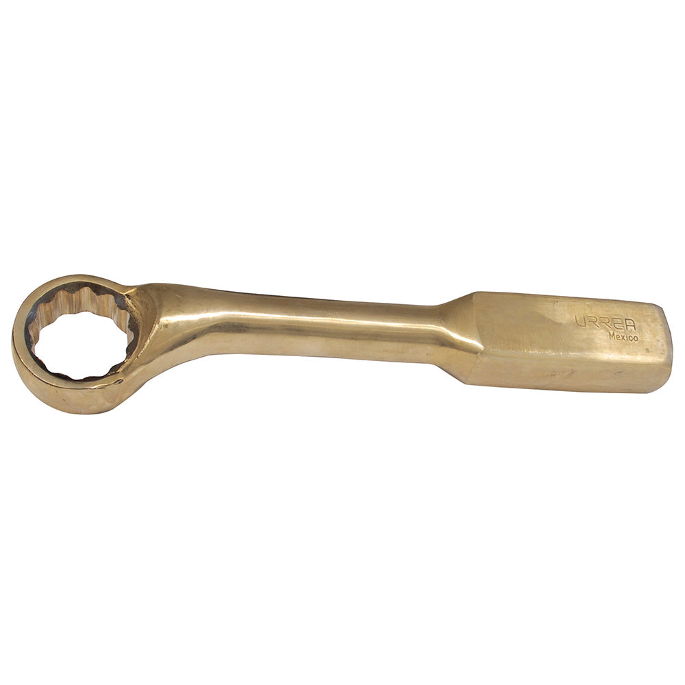 Llave golpe acodada antichispa 12 puntas 1-3/16" Urrea
