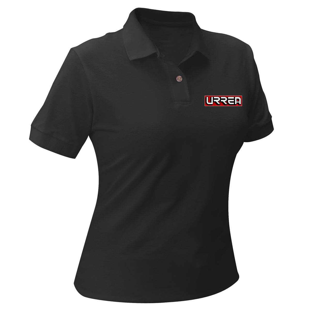 Playera tipo Polo para dama Urrea negra talla XL Urrea