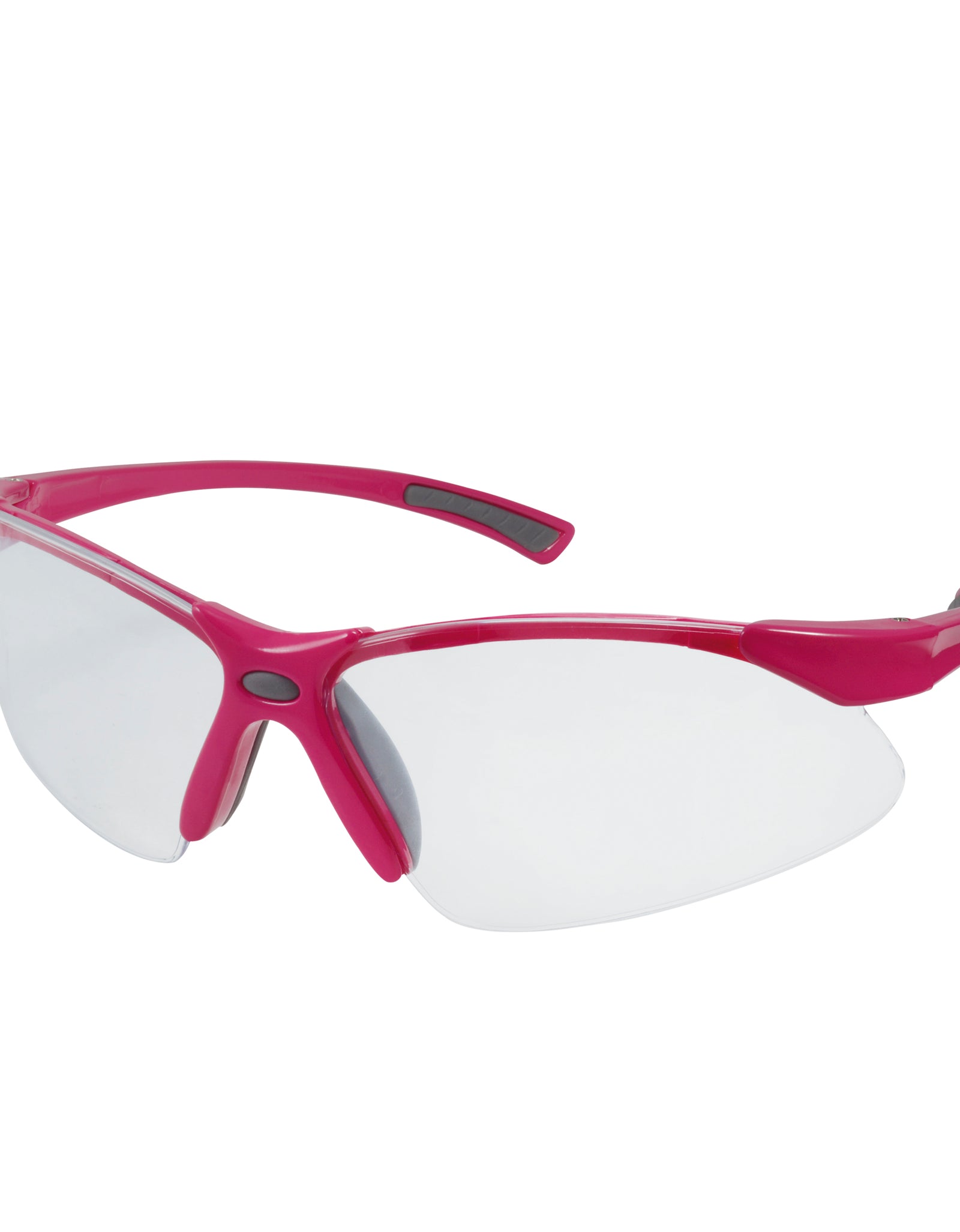 Urrea Lentes de seguridad para mujer marco rosa mica transparente