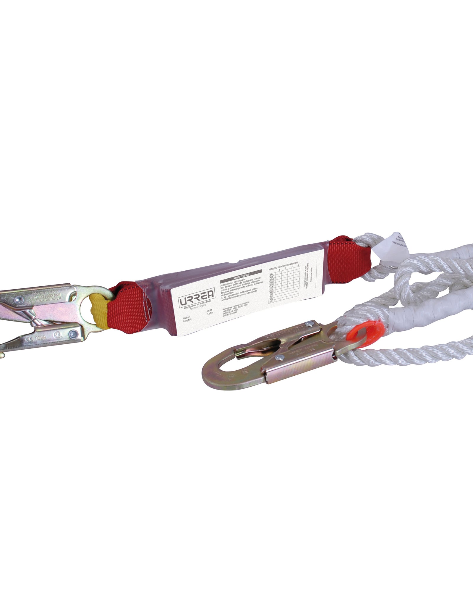 Cable de seguridad tipo cuerda nylon Urrea