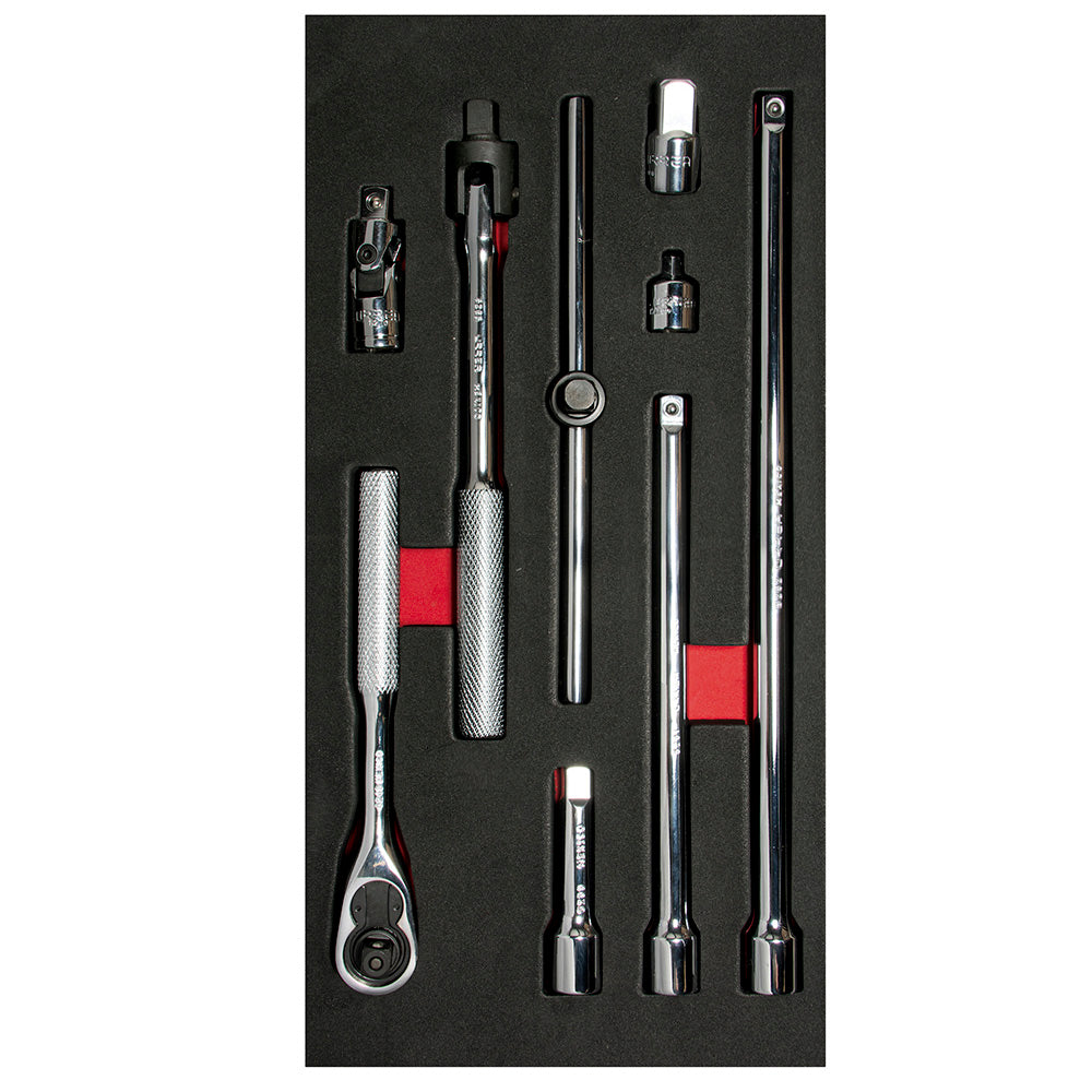 Accesorios 3/8" 9 pzs Urrea